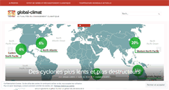 Desktop Screenshot of global-climat.com